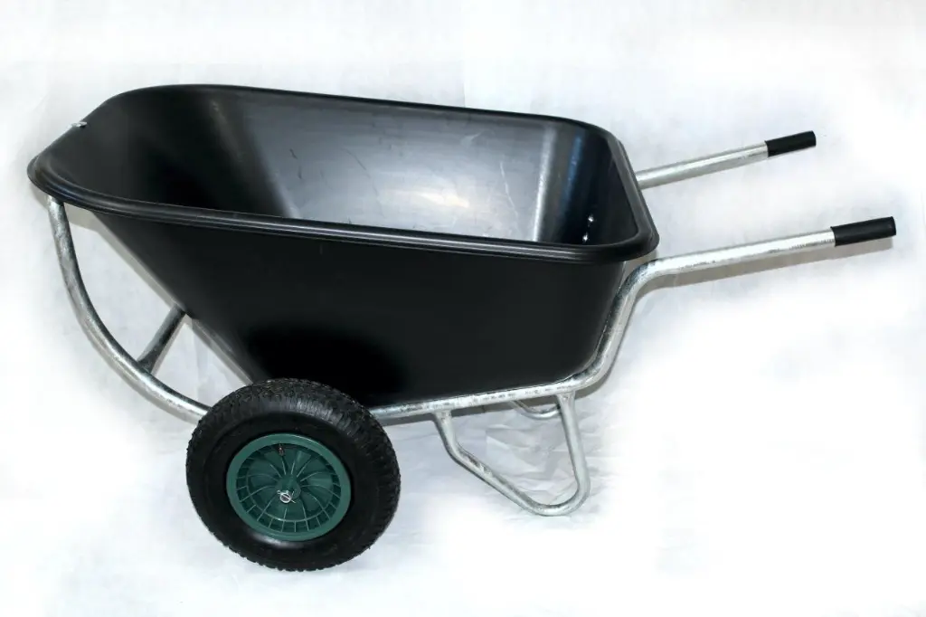 Zweirad Schiebetruhe Herakles 220l Garten&Stall PU Räder