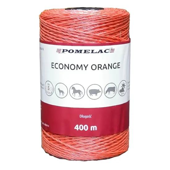 Litze Economy orange - 400 m