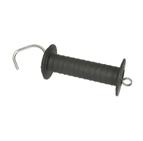 Torgriff "schwarz" mit Zugfeder 1 Stk