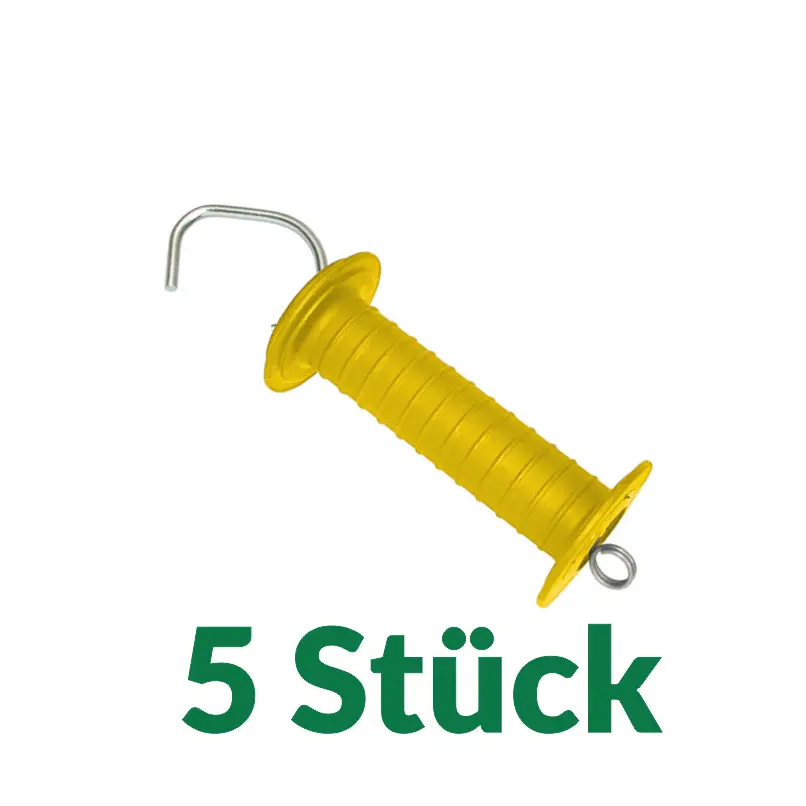 Torgriff "Gelb" mit Zugfeder 5 Stk