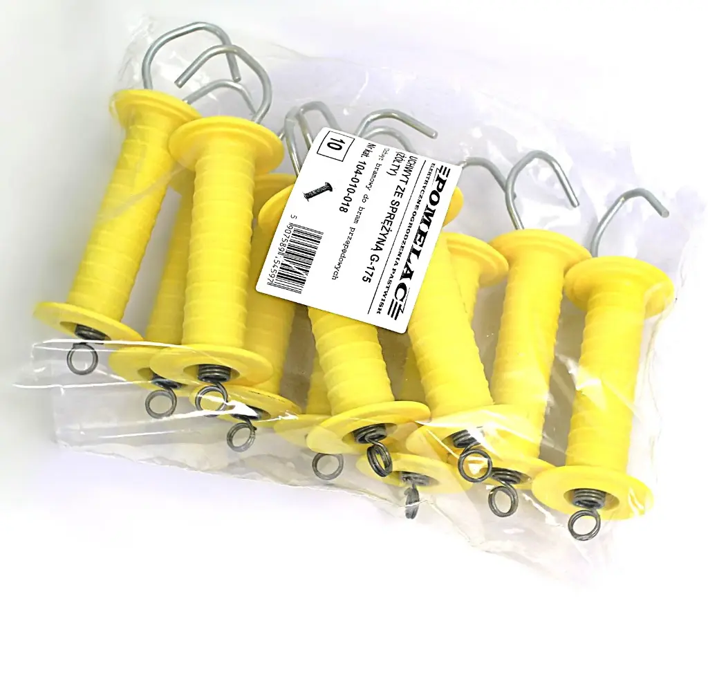 Torgriff "Gelb" mit Zugfeder 10 Stk Set