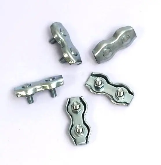 Elektrozaun Verbinder für Seile, 6mm, verzinkt (5 Stk)