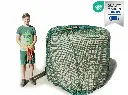 35mm Öko-Tex XXL Profi-Rundballenheunetz Titan-EU-Ökotex - eXtraStark 6mm Gewebe - eXtraGroß 200cmØx180cm/h - bis190cm Rundballen (Made in EU-Ökotex)