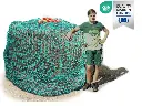 60mm XXL Öko-Tex-Profi-Rundballenheunetz Titan - eXtraStark 6mm Gewebe - 200cmØx180cm/h - bis190cm Rundballen (Made in EU-Ökotex)