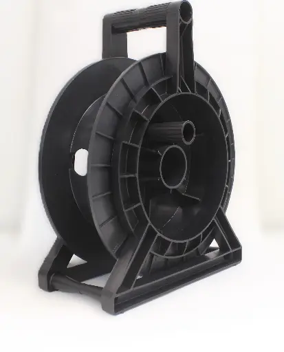 Haspel Economy "schwarz" aus stabiler Kunststoff dm 35cm